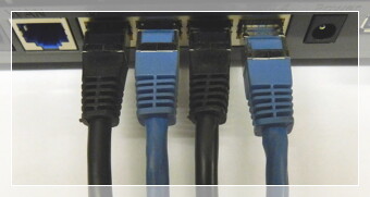Kabel mit RJ45 Stecker